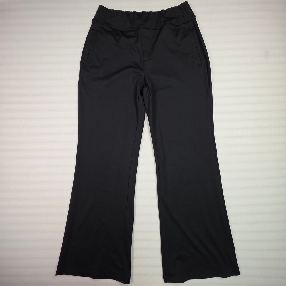 Halara Black Work Flare Pants size large regular